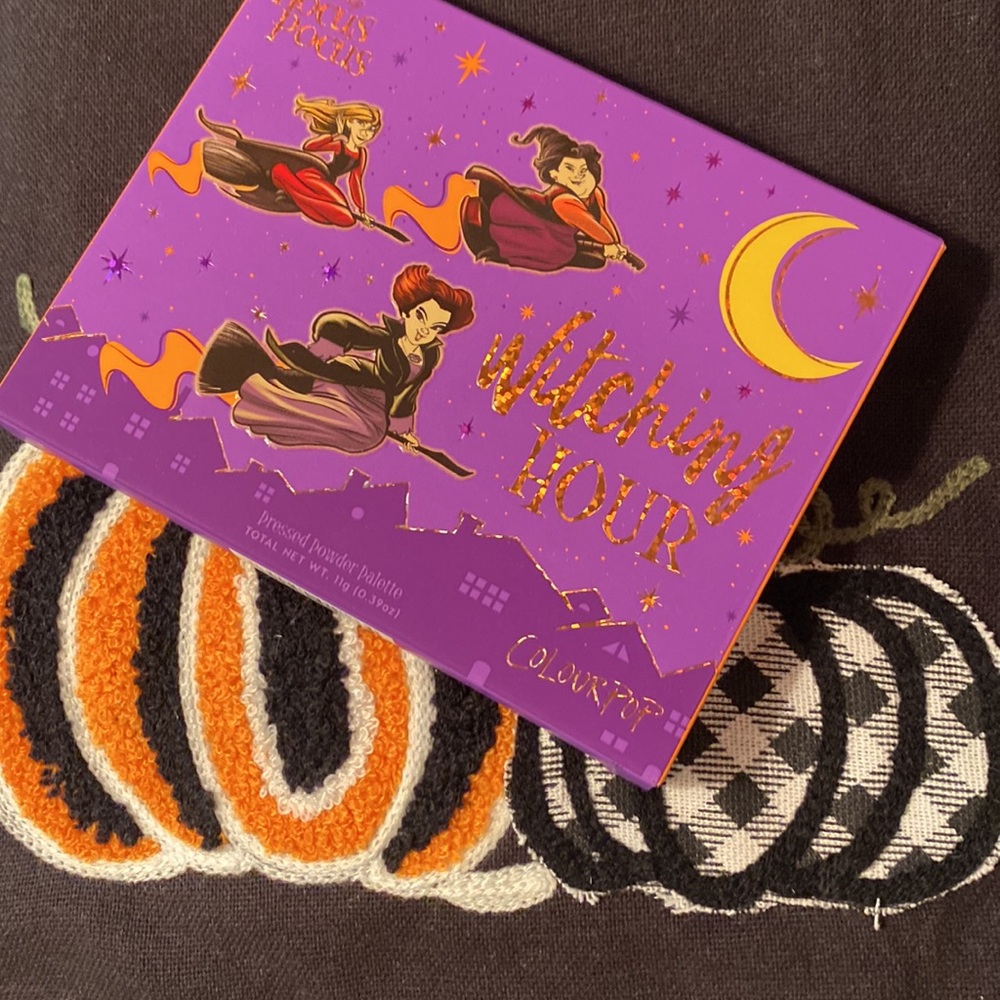 COLOURPOP WITCHING HOUR DISNEY HOCUS POCUS CP EYESHADOW PALETTE BOXED BOUTIQUE